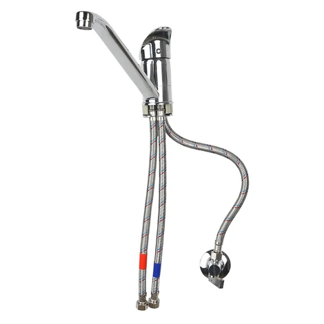 Wterm Beztlaková umývadlová/drezová páková batéria spodná ST-P, 225 mm