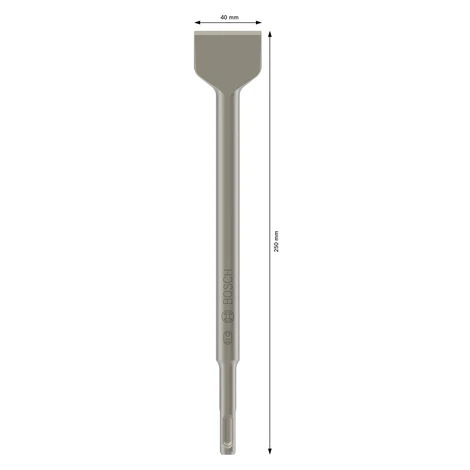 Bosch Plochý sekáč SDS Plus 250 x 40 mm