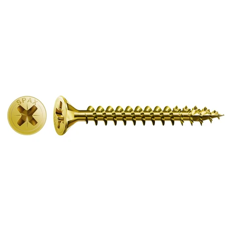 Spax Uni skrutka zápust.hlava PZ/Z2 4CUT a plný závit Yellox 4 x 30 mm 150 ks