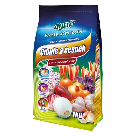 AGRO Organo-minerálne hnojivo pre cibuľu a cesnak 1 kg