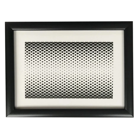 Bondecor Fotorám plastový, lišta 16,11 mm, čierny, 40 x 50 cm