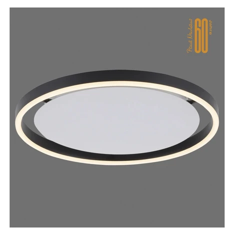 Just Light. Strop. LED svietidlo Ritus, 20W, 2650lm, 3000K, antracit, pr. 39,3cm