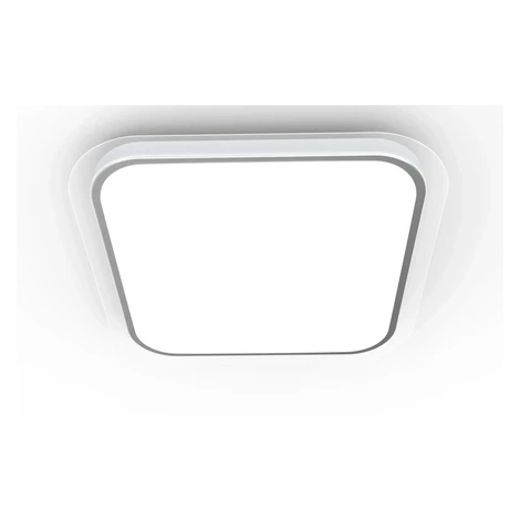 EURAKLES Stropné LED svietidlo ELEGANT 18 W, 1440 lm, 4000 K, IP44, 38x38x6,9 cm