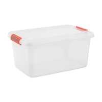 Úložný box L s uzatváracími sponami K s vekom