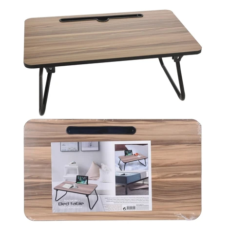 Skladací stolík na notebook z MDF, 52,5 x 30 x 21,5 cm