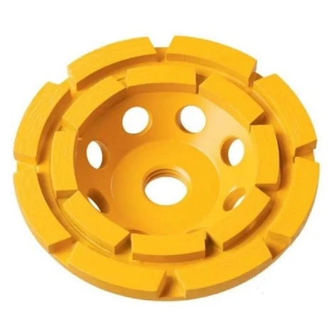 DeWALT Diamantový brúsny kotúč na betón, dva rady segmentov, 125 mm