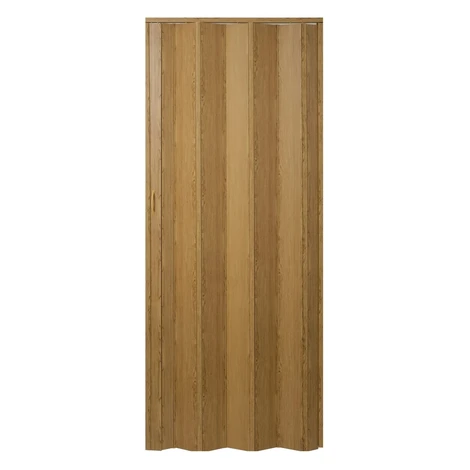HOPA Plastové zhrňovacie dvere Matrix plné buk rustikálny 87 x 200 cm
