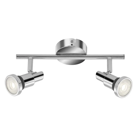 Briloner LED 2-bodové kúpeľňové svietidlo FALMO 275 x 123 x 80 mm