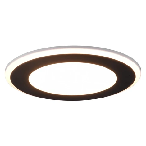 Trio Vstavané LED bodové svietidlo Aura 10 W, 1 040 lm čierne matné