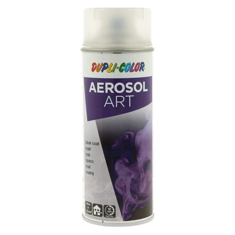 DUPLI-COLOR Lak v spreji AEROSOL ART (0000) transparentná matná 400 ml