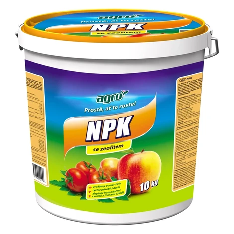 AGRO Minerálne hnojivo NPK 11-7-7 so zeolitom 10 kg (vedierko)