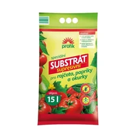 FORESTINA profík Supresívny Substrát pre paradajky, papriky a uhorky 15 l