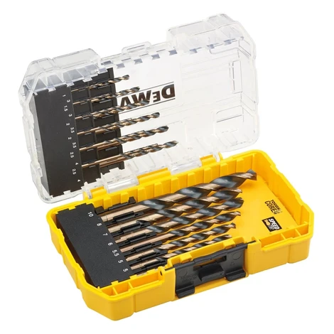 DeWALT Súprava vrtákov do kovu Black&Gold, 19-dielna