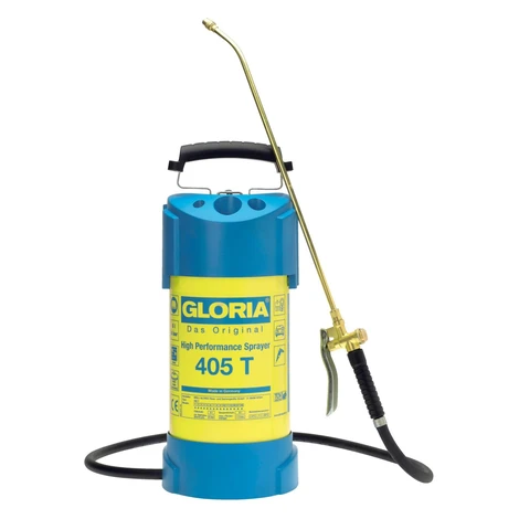 Gloria Výkonný tlakový postrekovač 405 T, oceľ/plast, 6 bar, 5 l