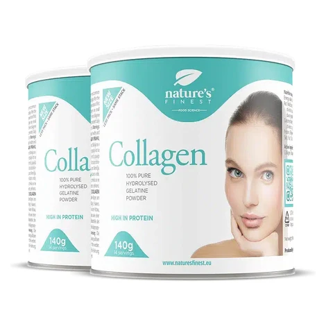 Nature's Finest Collagen Powder | čistý hydrolyzovaný kolagenový prášek | kolagen typu II pro el