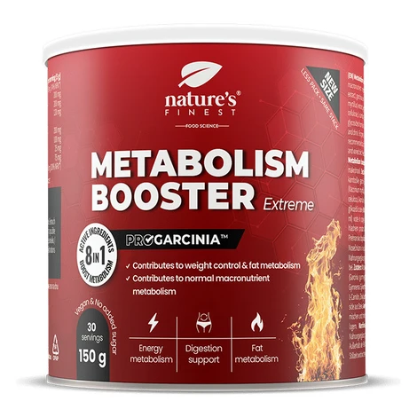Nature’s Finest Metabolism Booster | nápoj na metabolismus a kontrolu chuti k jídlu | garcinia H
