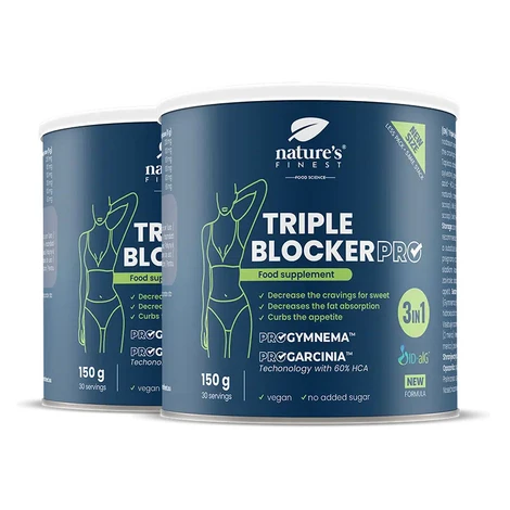 Nature's Finest Triple Blocker PRO | pokročilý carb blocker + kontrola chutí | ID-alG, ProGymnem