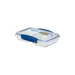 Sistema Delený desiatový box To Go Small Split s 2 oddielmi 350 ml, modrá
