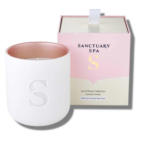 SANCTUARY SPA Sviečka ĽIALIE&RUŽE 1 ks, 260 g