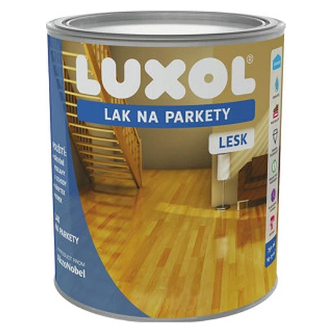 LUXOL lak na parkety 0,75 l bezfarebný lesk