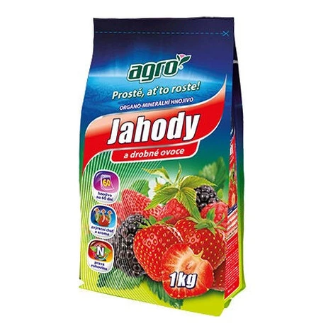 AGRO Organo-minerálne hnojivo jahody 1 kg
