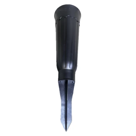 Madona cintorínska váza plast zapichovací 27 cm - čierna