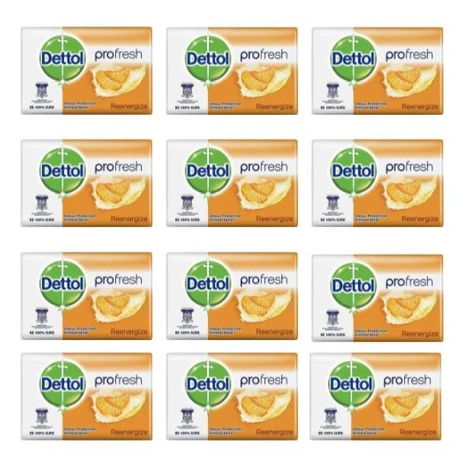 Dettol antibakteriálne pevné mydlo 12x100g RE-ENERGIZE