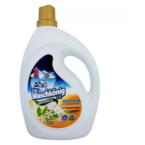 Der Waschkönig prací gél 3L 100PD Universal Orangen Und Baumwollextrakt