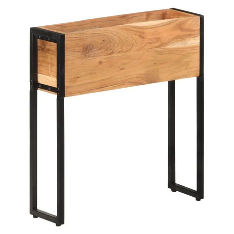 vidaXL Kvetináč 60x20x68 cm masívne akáciové drevo