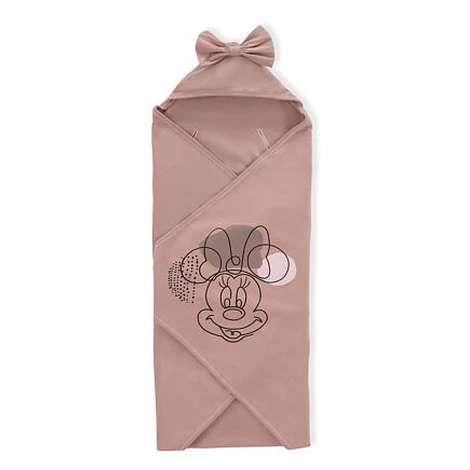 Hauck Zavinovacia deka do autosedačky a kočíka Minnie Mouse Rose