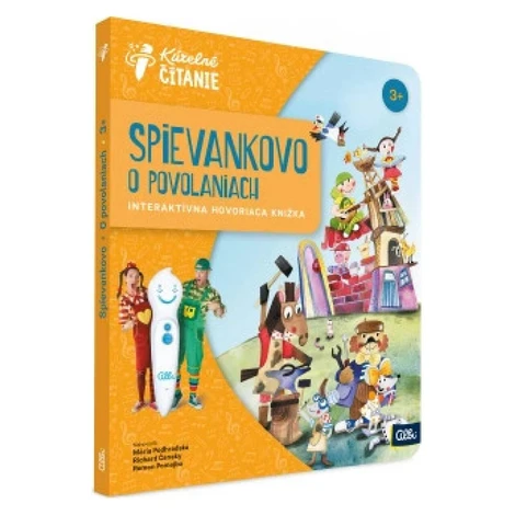 Albi Kúzelné čítanie Kniha Spievankovo: O povolaniach SK