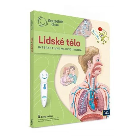 ALBI Kúzelné čítanie Kniha Ľudské telo