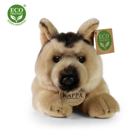 Rappa Plyšový pes nemecký ovčiak 20 cm ECO-FRIENDLY