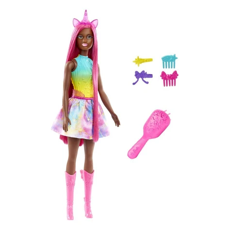 Mattel Barbie Rozprávková bábika s dlhými vlasmi - Víla jednorožec