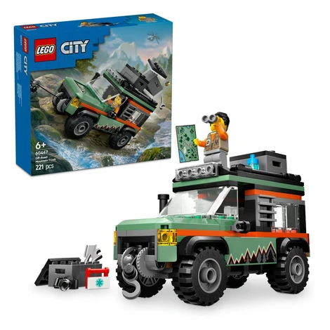 LEGO® City 60447 Terénne horské nákladné auto 4x4