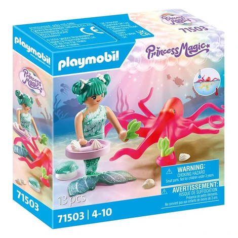 Playmobil Morská panna s meniacou sa farbou chobotnice