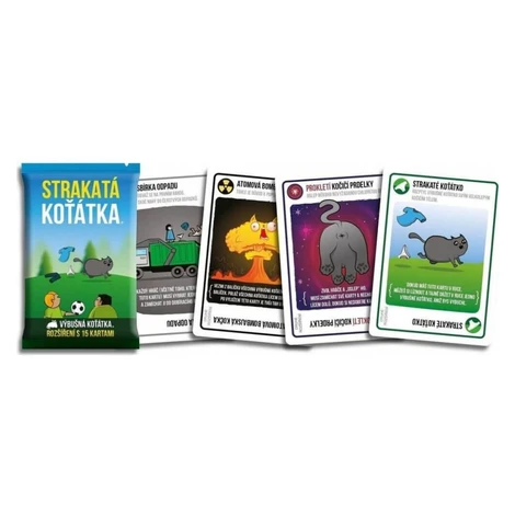Asmodee Výbušné mačiatka rozšírenie: Strakaté mačiatka