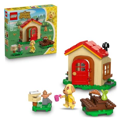 LEGO® Animal Crossing™ 77058 Goldie a jej útulný domček