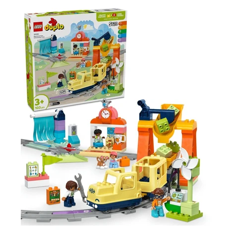 LEGO® DUPLO® 10428 Veľký interaktívny komunitný vláčik