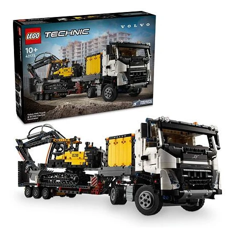LEGO® Technic 42175 Nákladné auto Volvo FMX a elektrický bager Volvo EC230