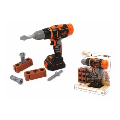 Smoby Black & Decker Mechanická aku vŕtačka/skrutkovač