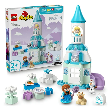 LEGO® DUPLO® │ Disney 10455 Ľadové kráľovstvo: Anna a Elsa a oslava na hrade