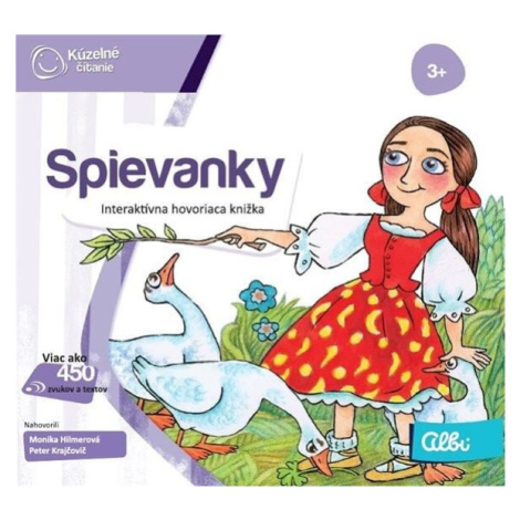Albi Kúzelné čítanie Kniha Spievánky SK