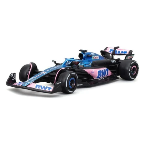 Bburago 1:43 RACE Formula F1 - BWT Alpine F1 Team A523 (2023) #31 (Esteban Ocon) - with dr