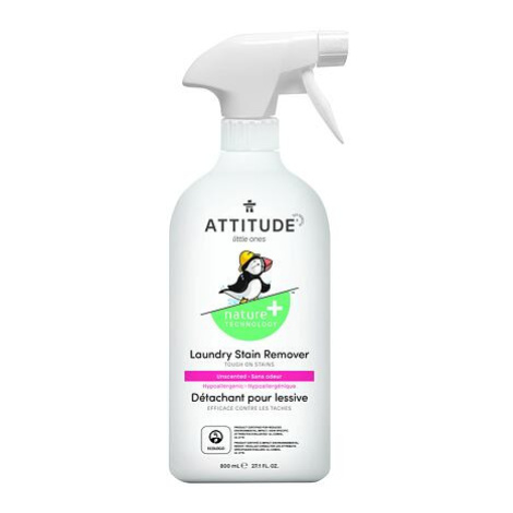 ATTITUDE Odstraňovač škvŕn na detskú bielizeň s rozprašovačom 800 ml