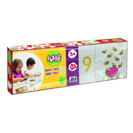 Jiri Models Puzzle predškoláci Čísla, farby