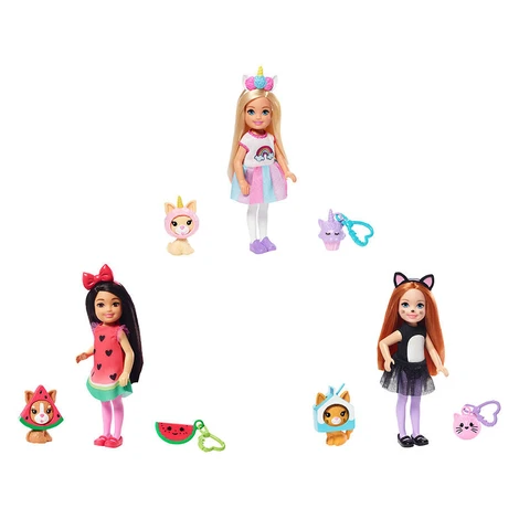 Mattel Barbie Chelsea v kostýme, viac druhov
