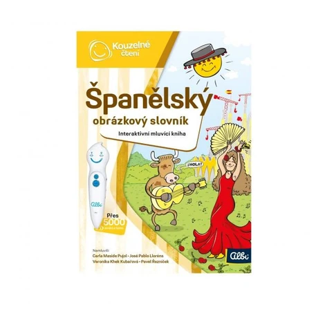 Albi Kúzelné čítanie Kniha Španielsky obrázkový slovník