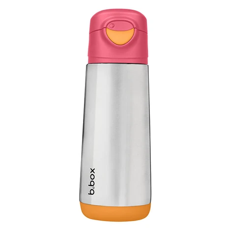 b.box Termoska na pitie šport 500 ml - ružová/oranžová