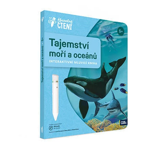 Albi Kúzelné čítanie Kniha Tajomstvo morí a oceánov CZ